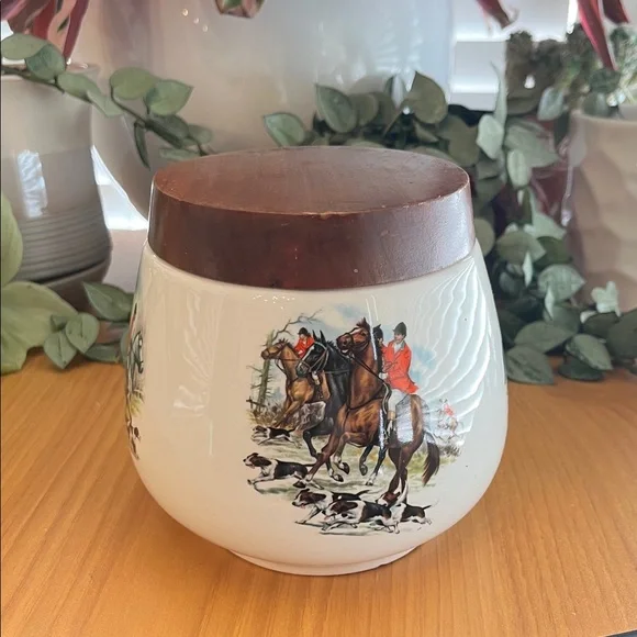 🚨SOLD ELSEWHERE🚨Vintage Tobacco Storage Humidifier Jar By Peterson’s Ltd. Italy - Picture 5 of 14